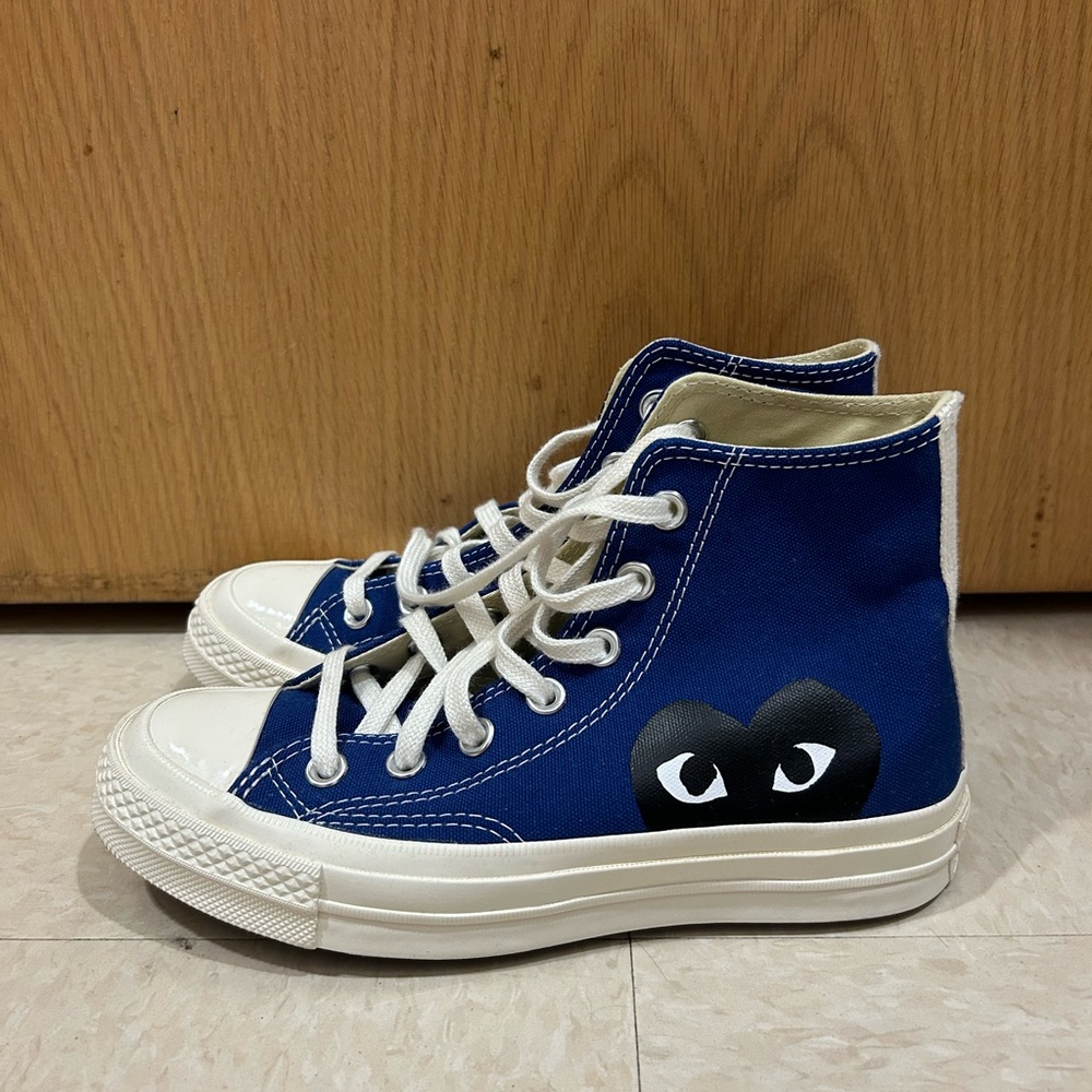 Blue comme des garcon converse